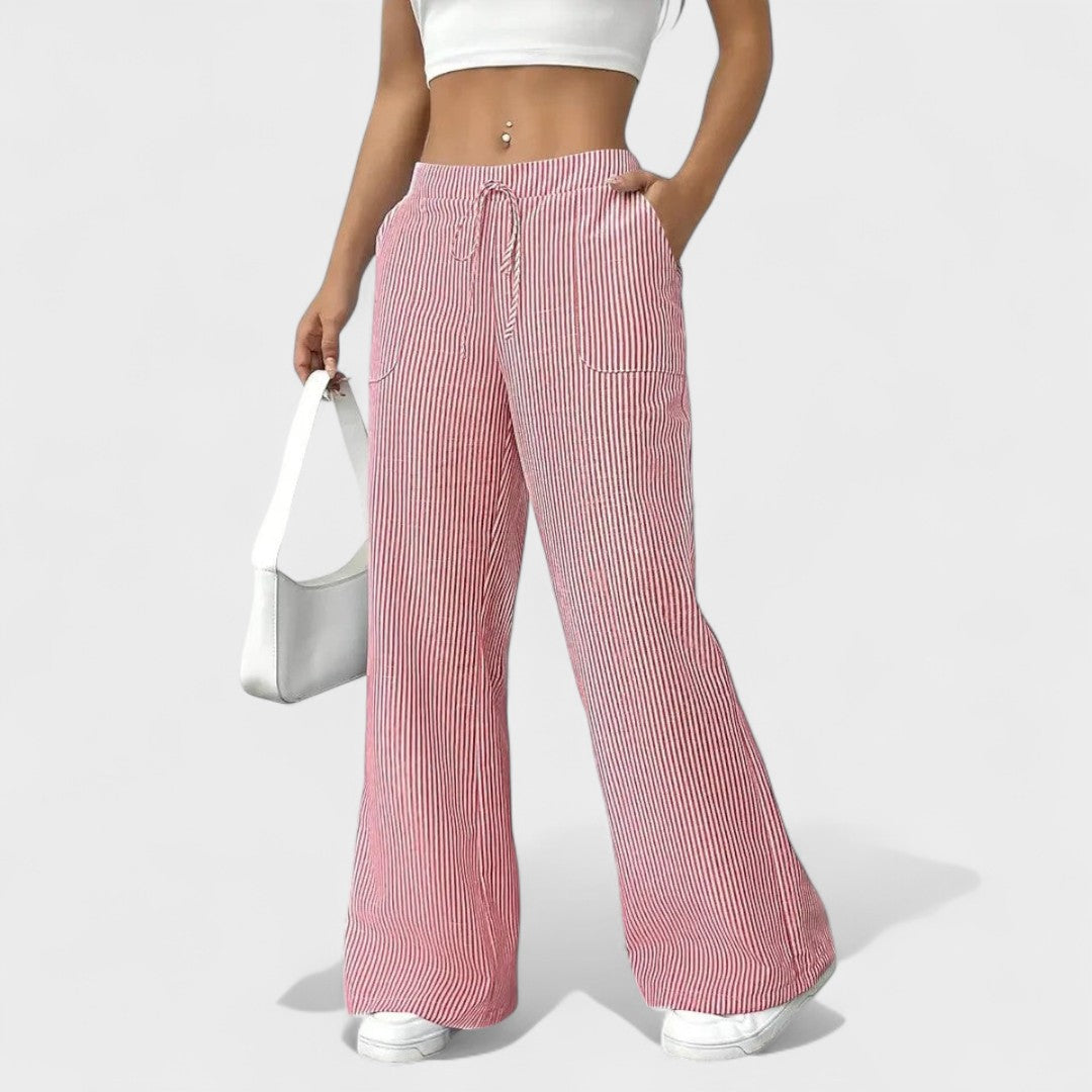 Mária - Kényelmes laza nadrág elegáns részletekkel