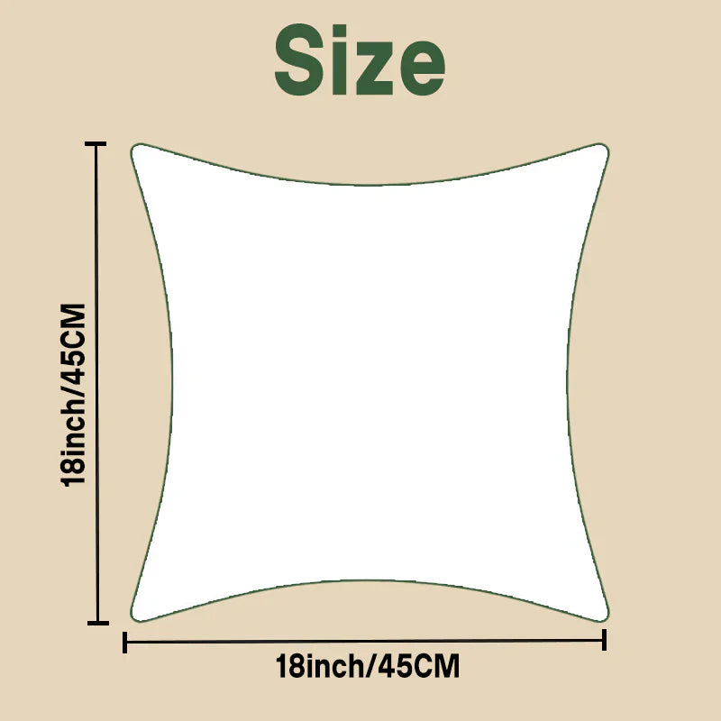 🎄Karácsonyi Dekoratív 3D Párnahuzatok (4 darabos szett)