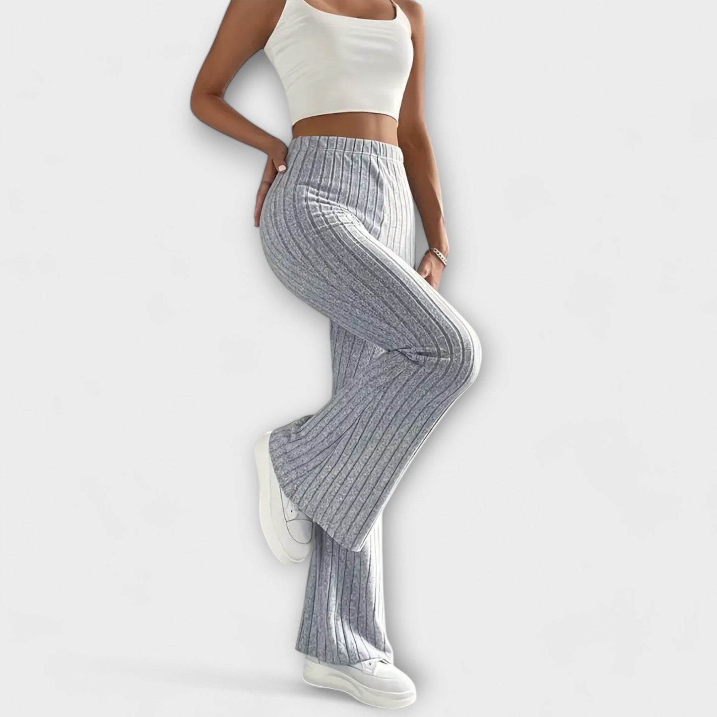 Arina - Elegáns bő szárú nadrág