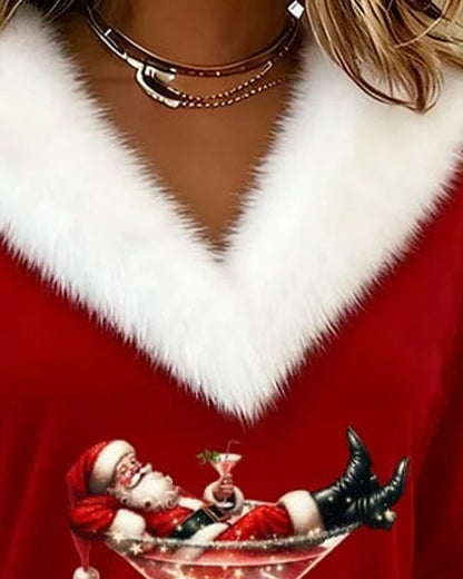 🎅✨ Karácsonyi Blúz FurGlam™ 2025 – elegancia, meleg és egy kis karácsonyi varázs!