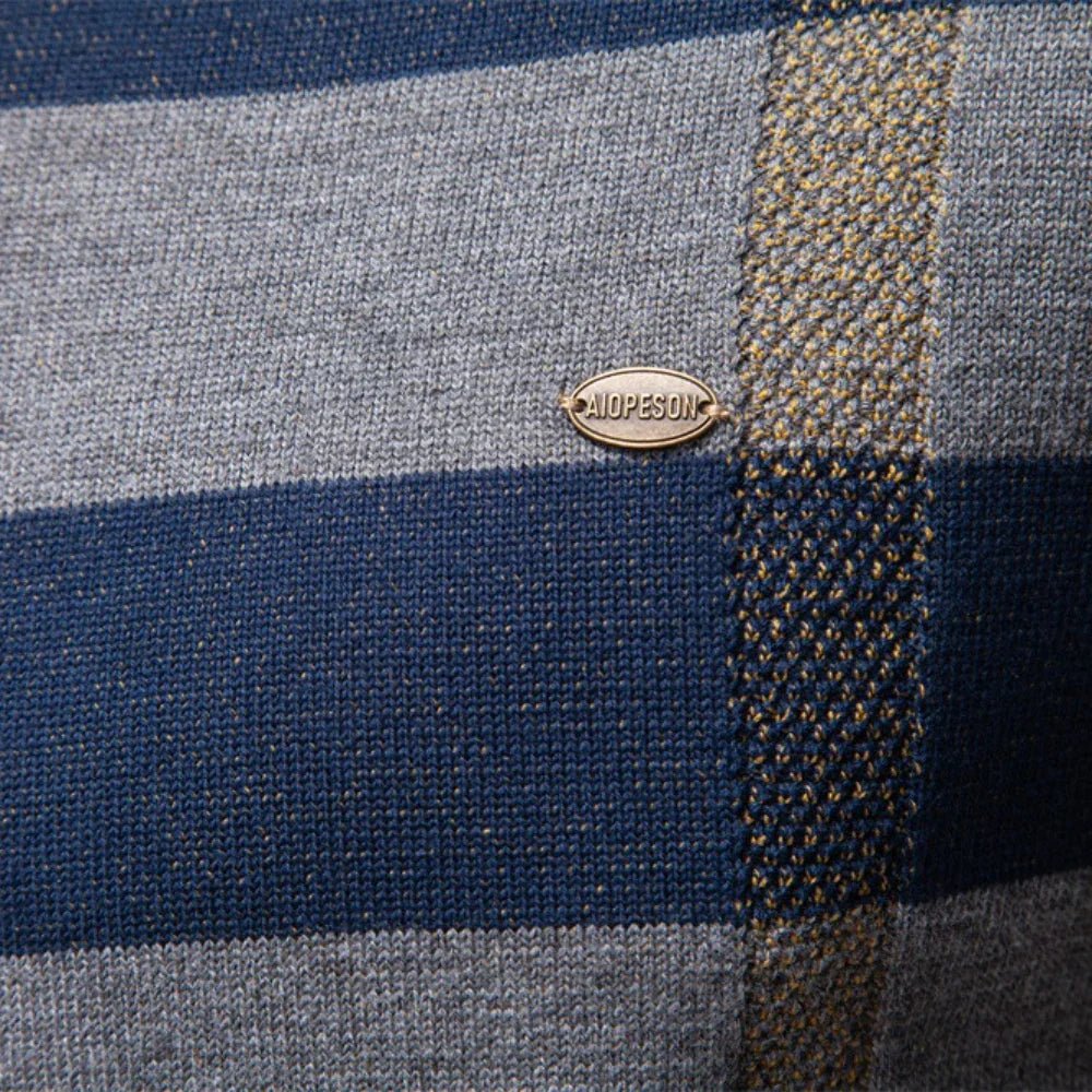 Jesse | Férfi kötött pulóver rombusz mintával