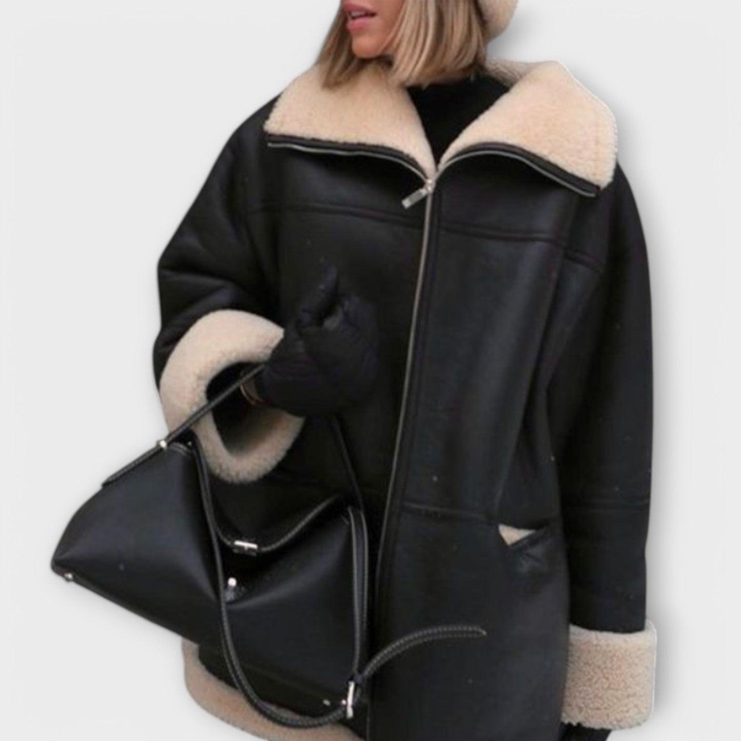 Jázmina - Bőrkabát