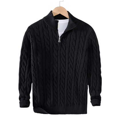 Anthony - Kötött mintás pulóver